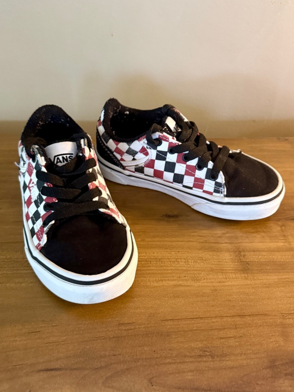 Vans Seldan Toddler Size 11 Checkerboard Sneakers